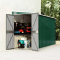 Caseta Metálica para Jardín 118x288x178 cm, Almacenamiento Exterior para Herramientas