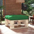 Banco de Jardín de Madera de Pino Impregnada, 60x60x25 cm, Ideal para Terraza y Balcón