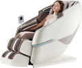 Silla de Masaje Inteligente ROTAI con Gravedad Cero, Shiatsu y Calefacción, Bluetooth y Rodillos para Pies (Gris)