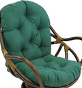 Sillón Plegable Exterior Mecedora Impermeable con Cojín Ergonómico