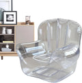 Sillón Inflable Transparente para Adultos - Ideal para Dormitorio, Viajes o Jardín