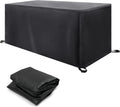 Cubierta Impermeable para Mesa de Jardín, 300x150x80 cm, Negro, Protección UV