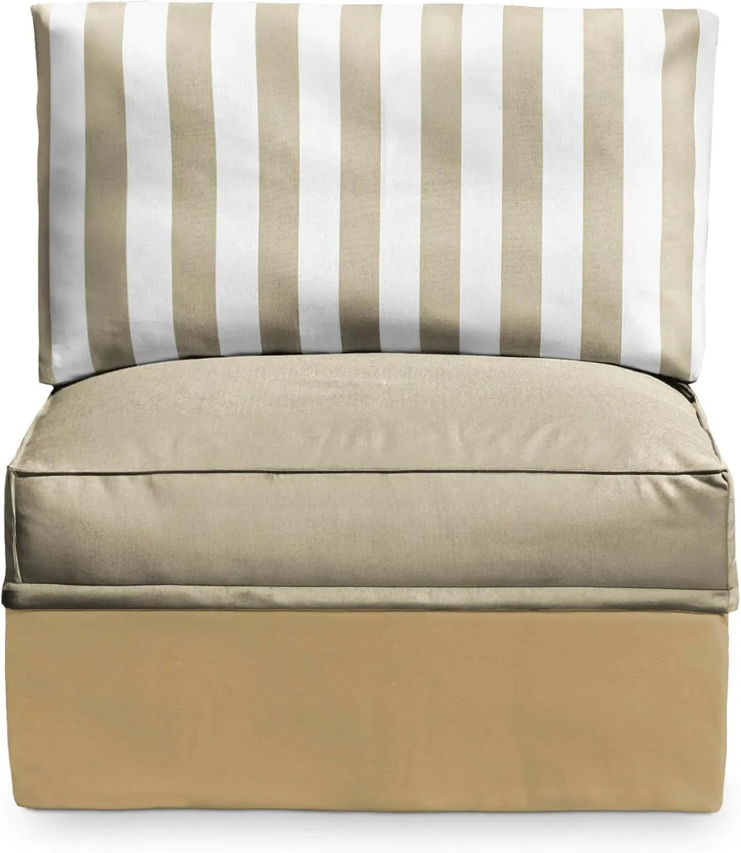 Sillón Modular de 1 Plaza Beige para Interior y Exterior HAPPERS