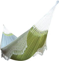 Hamaca de Algodón Orgánico con Flecos Hecha a Mano - Artesanía de Lujo para Interior y Exterior