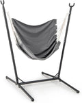 Silla Colgante Ajustable Goplus con Soporte y Bolsillo