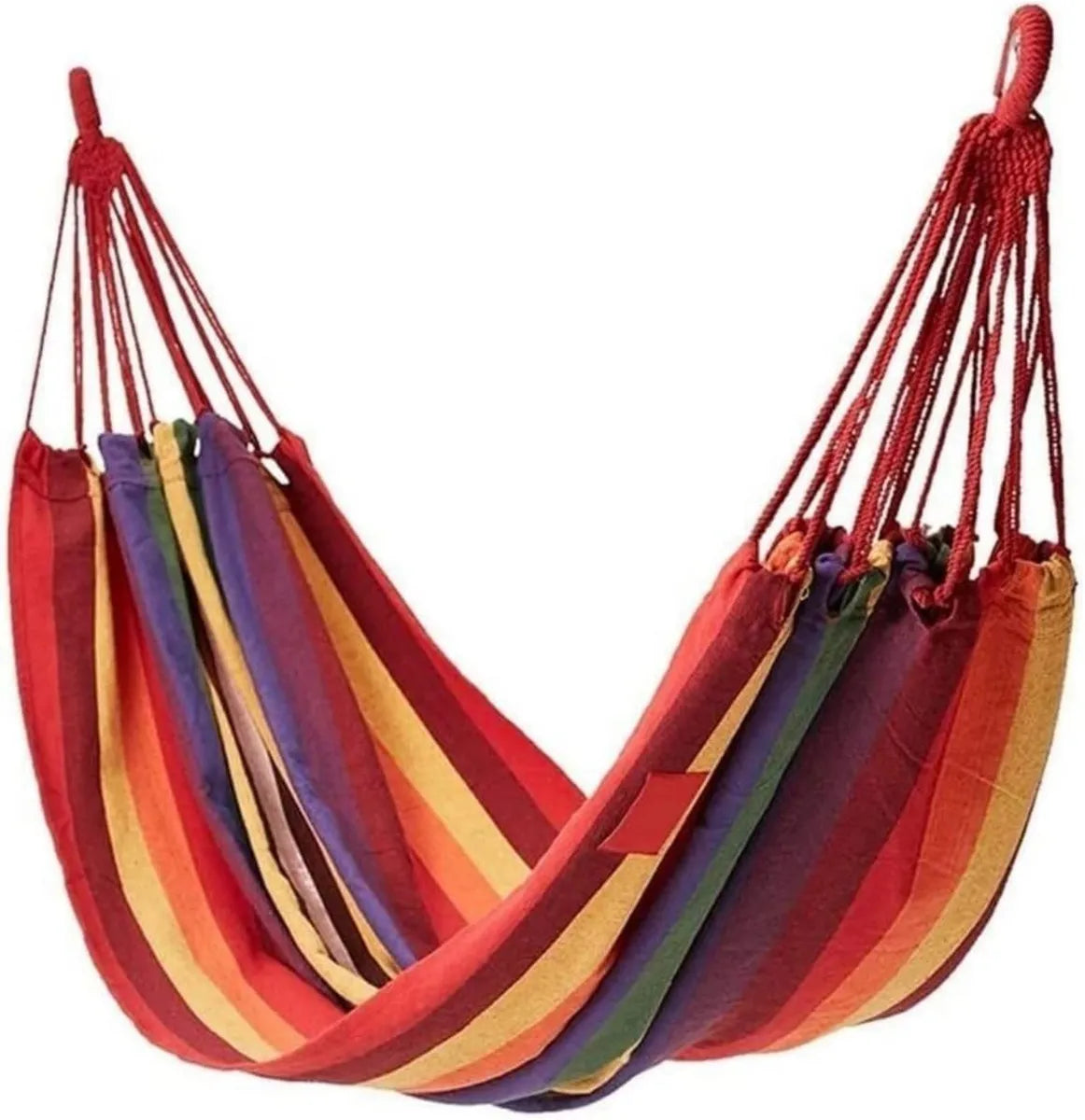 Hamaca Portátil para Jardín y Camping con Mochila, Interior y Exterior