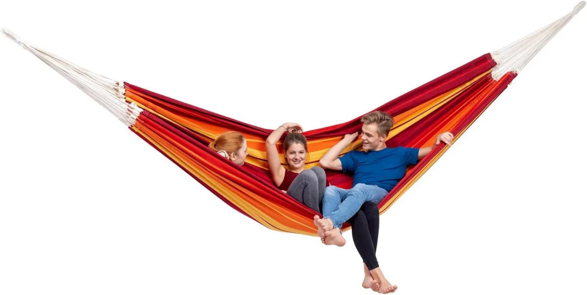 Hamaca Gigante Brasil 300x200 cm, Resiste hasta 280 kg